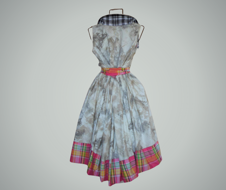 Robe créole froncée de Vee